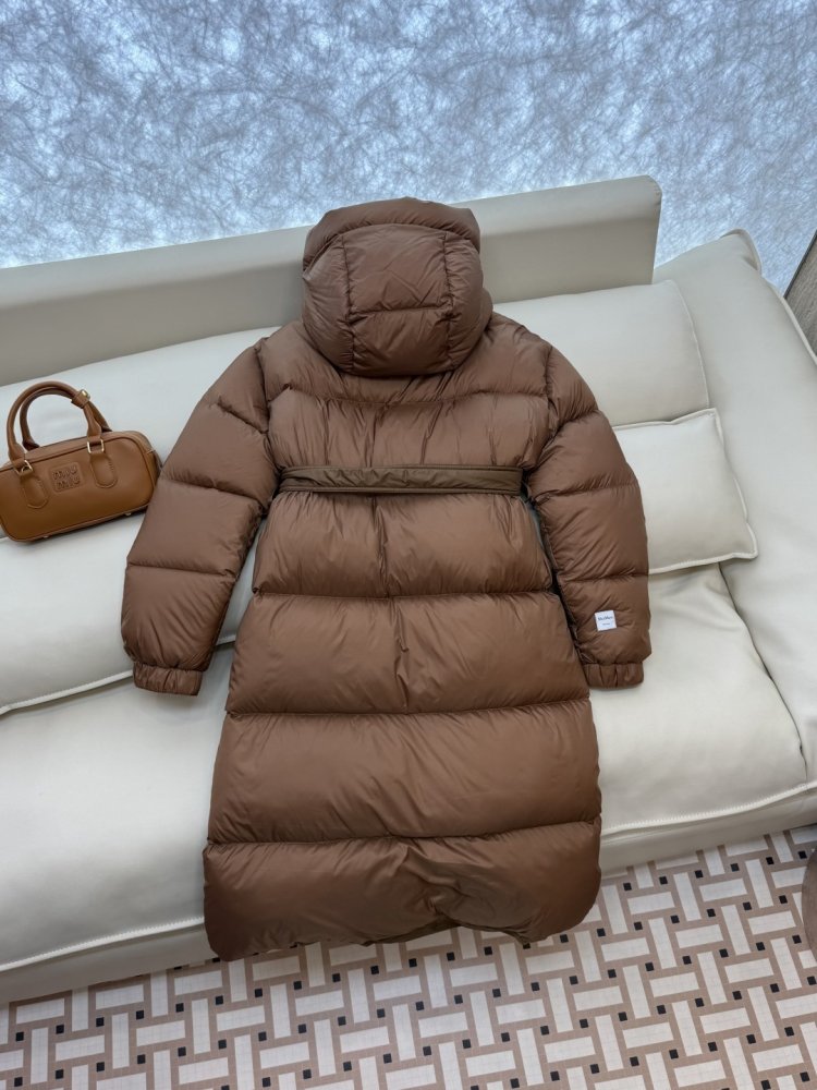 Long jacket Down jacket from hood фото 5