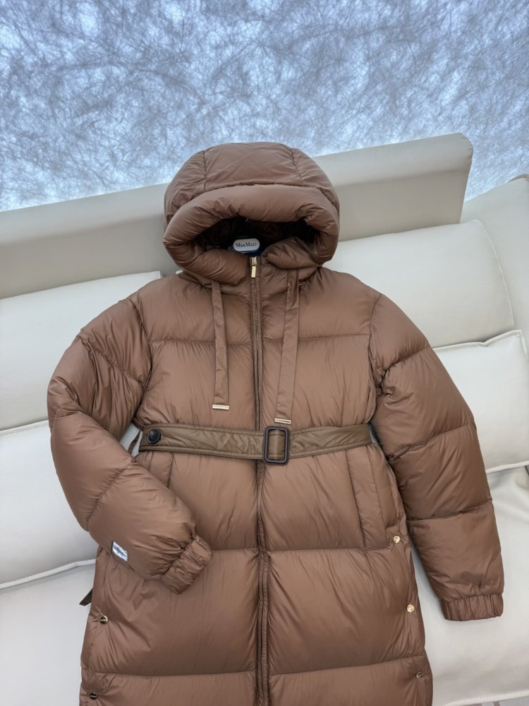 Long jacket Down jacket from hood фото 6