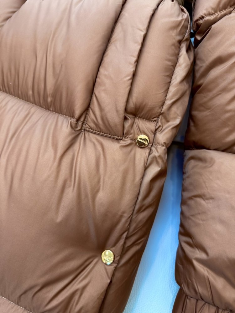 Long jacket Down jacket from hood фото 7