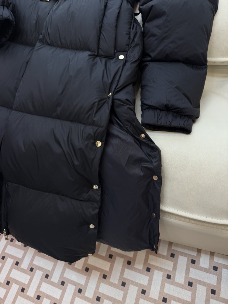 Длинная куртка пуховик с капюшоном фото 7