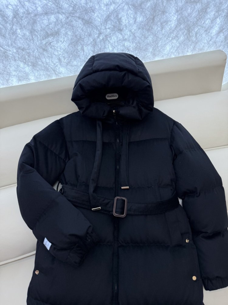 Длинная куртка пуховик с капюшоном фото 7