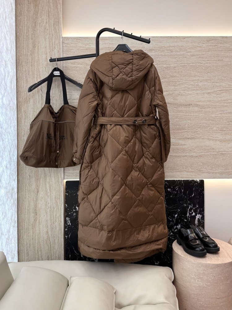 Длинная куртка пуховик женская фото 2