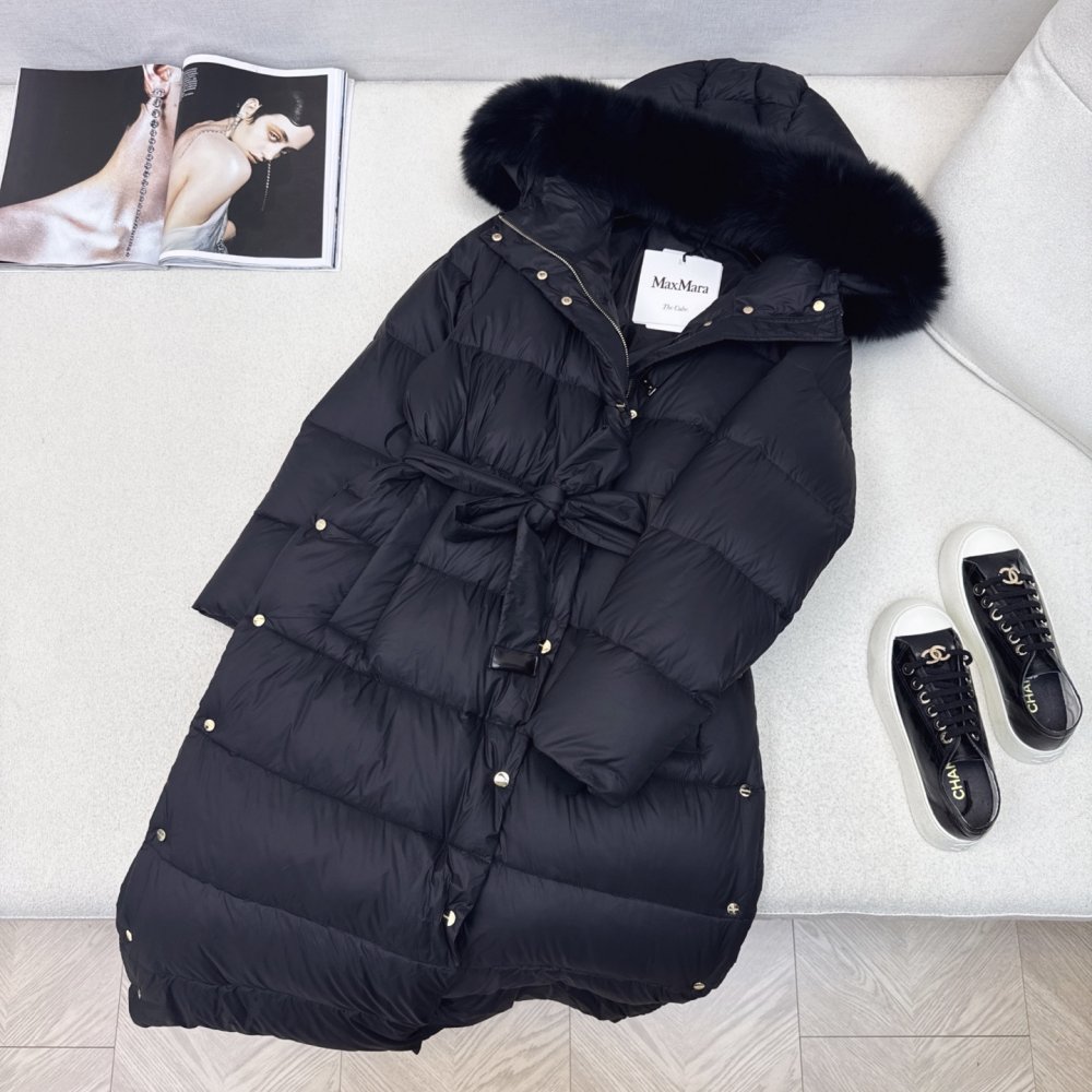Длинная куртка пуховик женская фото 2