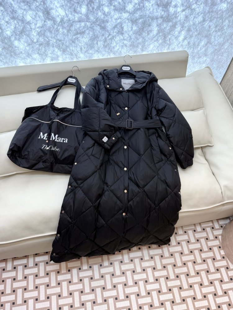 Длинная куртка пуховик женская фото 3