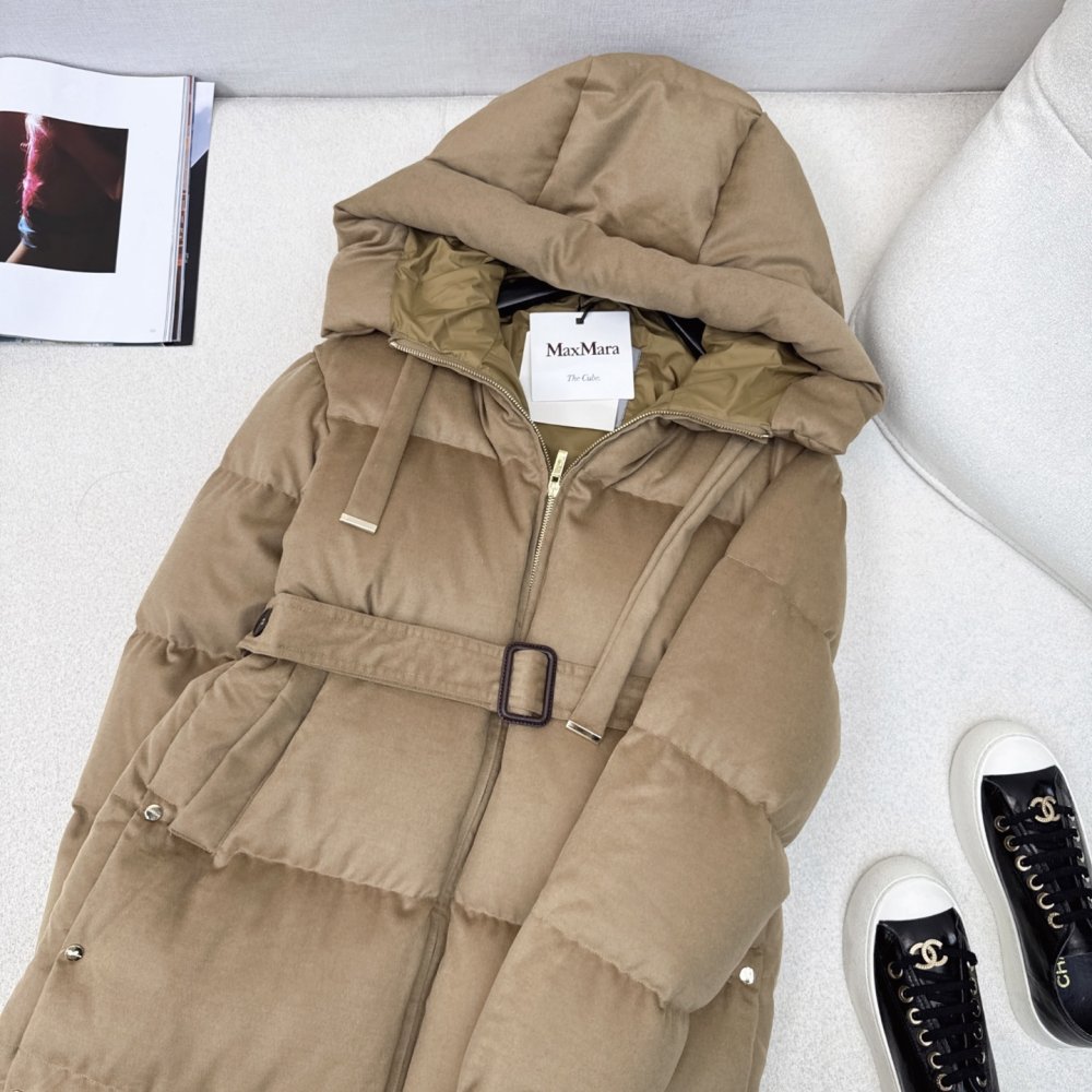 Длинная куртка пуховик женская фото 3