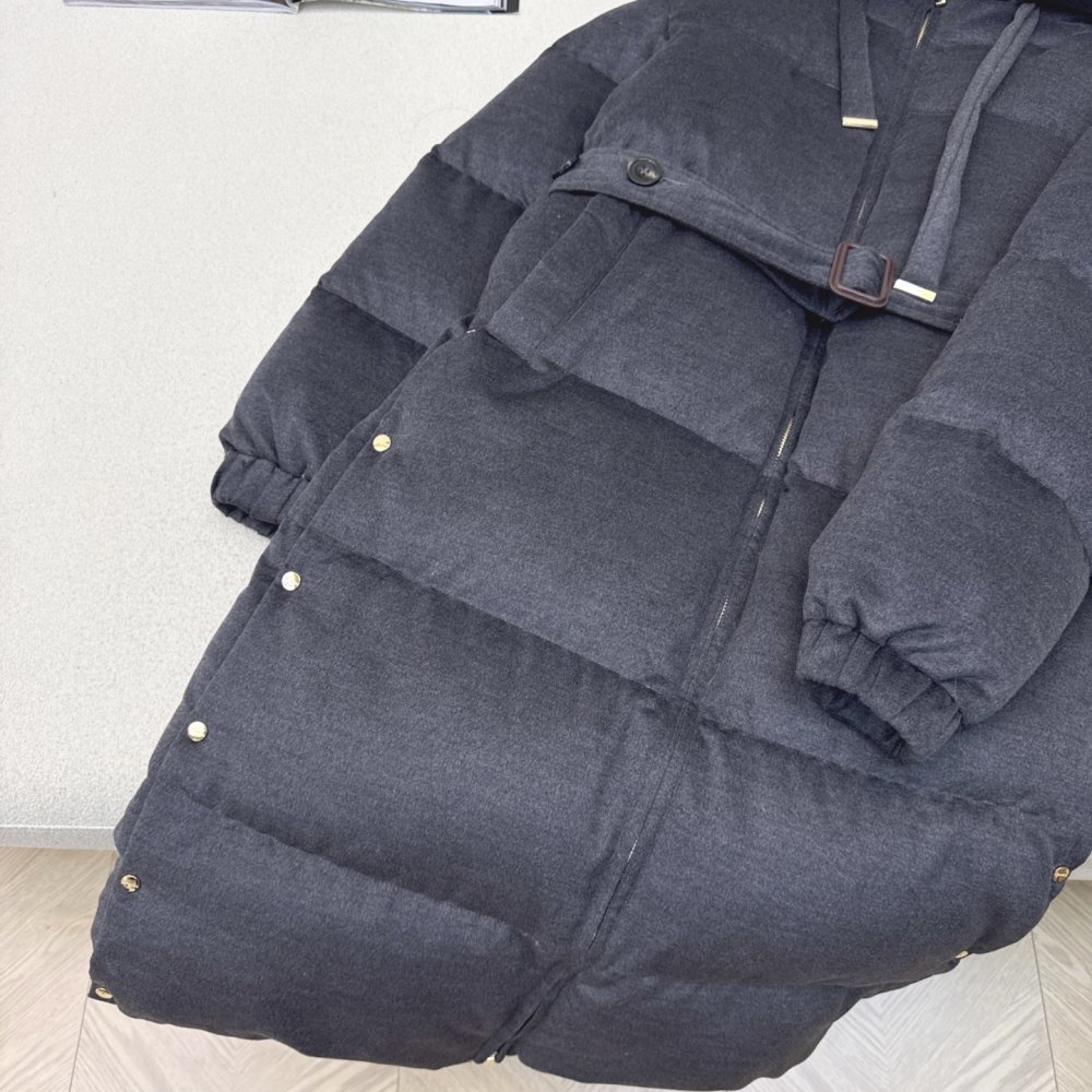 Длинная куртка пуховик женская фото 3