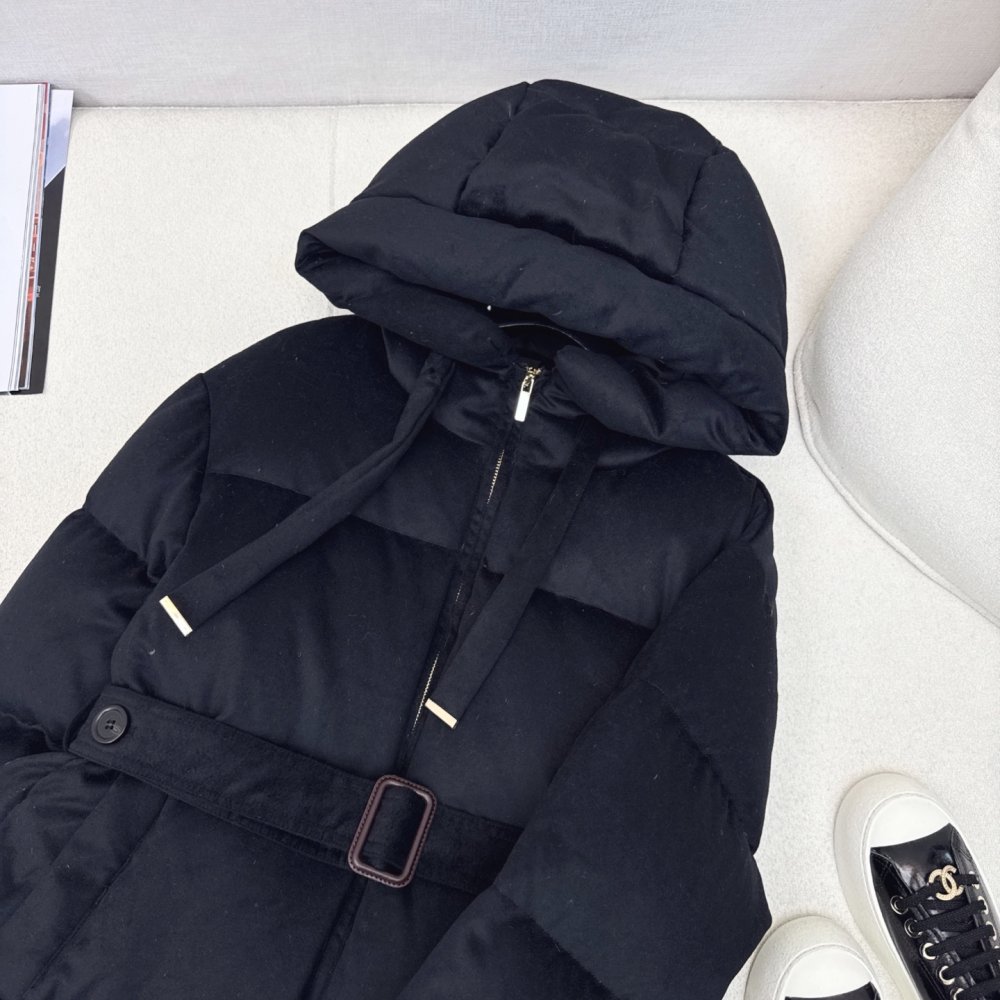 Длинная куртка пуховик женская фото 3