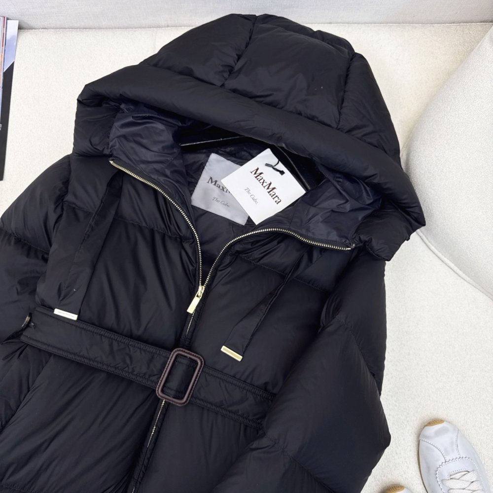 Длинная куртка пуховик женская фото 4