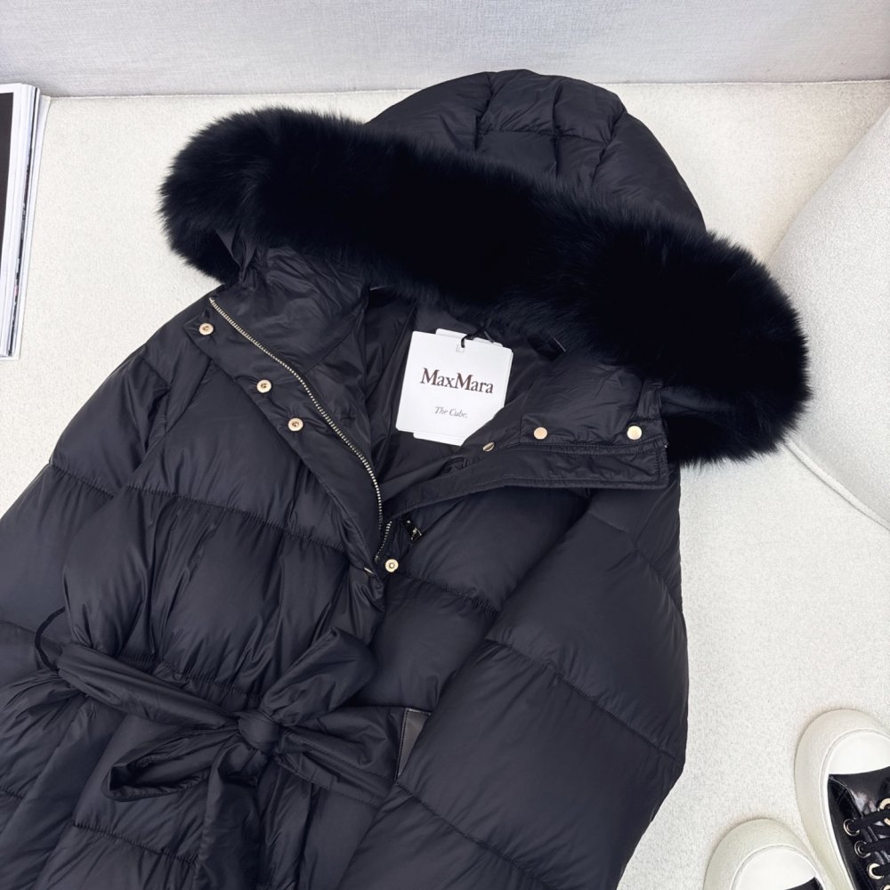 Длинная куртка пуховик женская фото 4