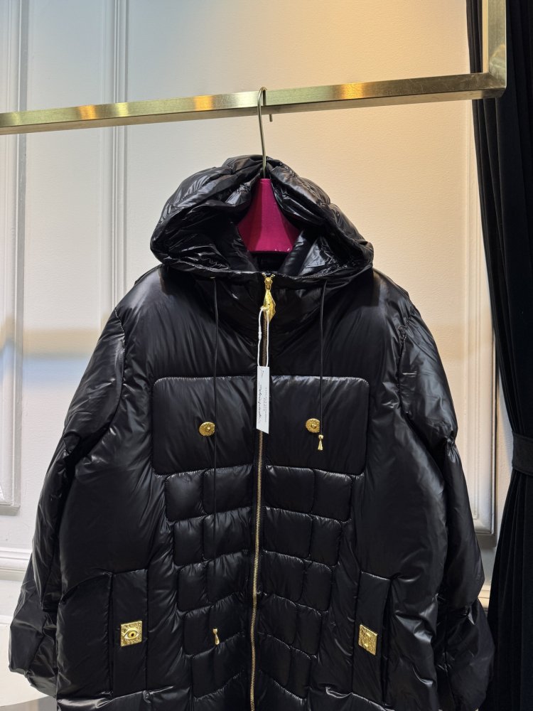 Длинная куртка пуховик женская фото 4