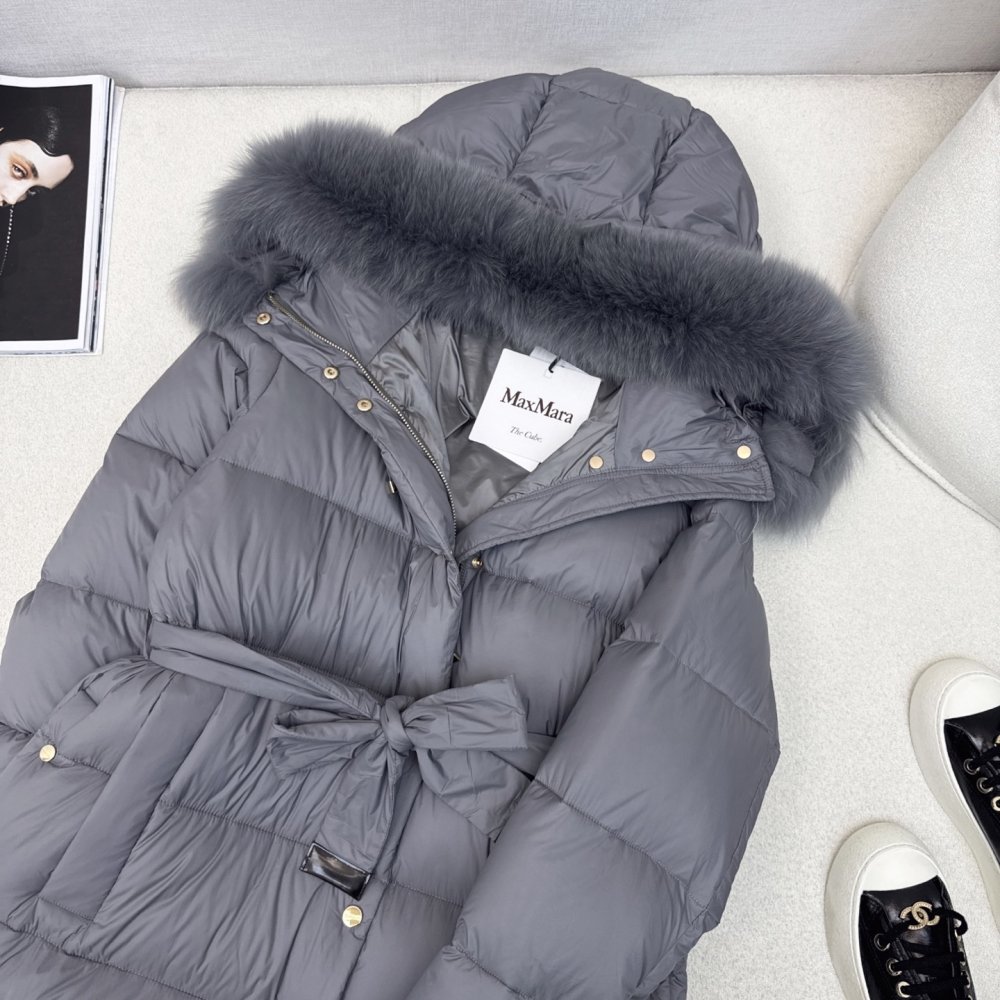 Длинная куртка пуховик женская фото 5