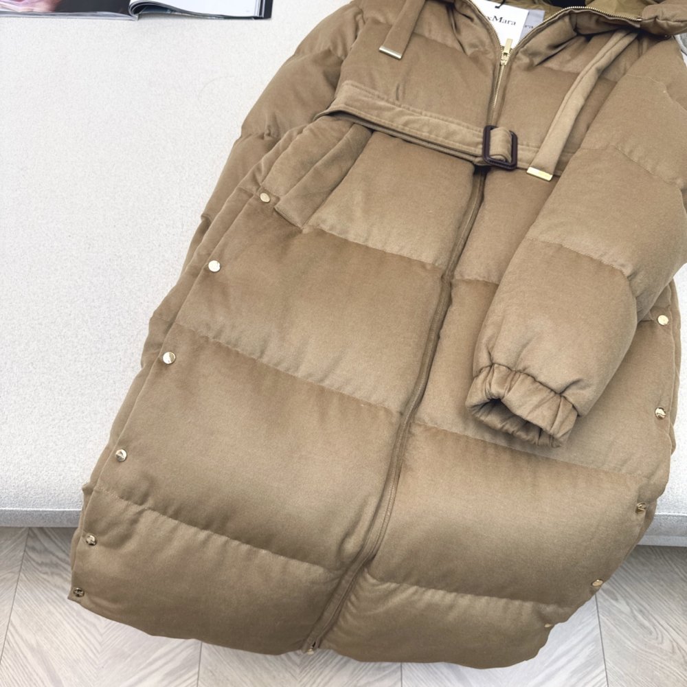 Длинная куртка пуховик женская фото 5