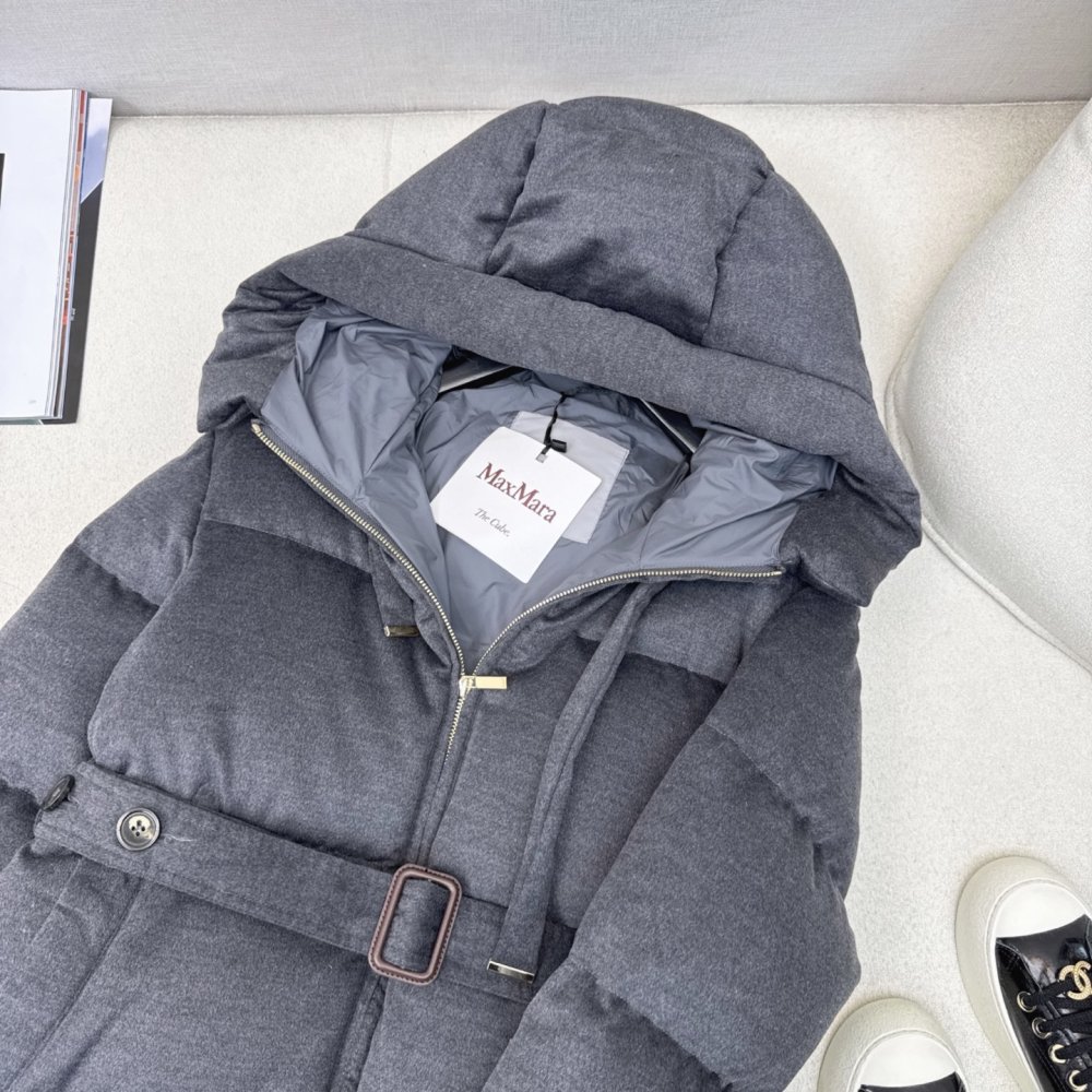 Длинная куртка пуховик женская фото 5