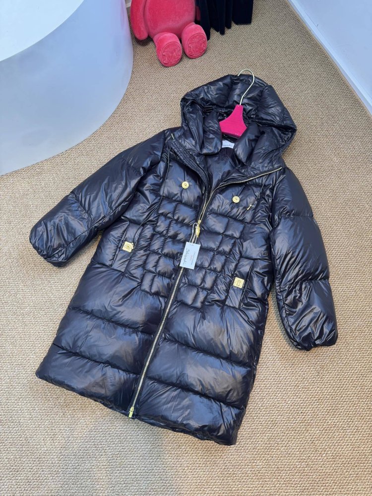 Длинная куртка пуховик женская фото 5