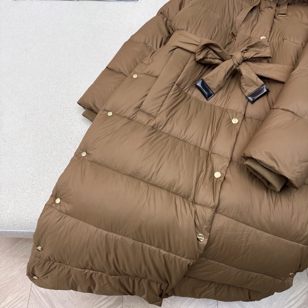 Длинная куртка пуховик женская фото 6