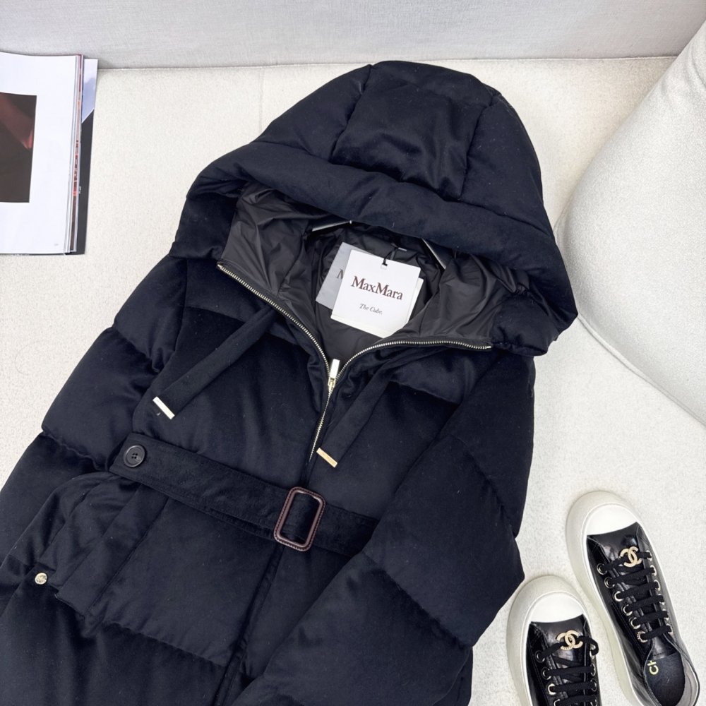 Длинная куртка пуховик женская фото 6