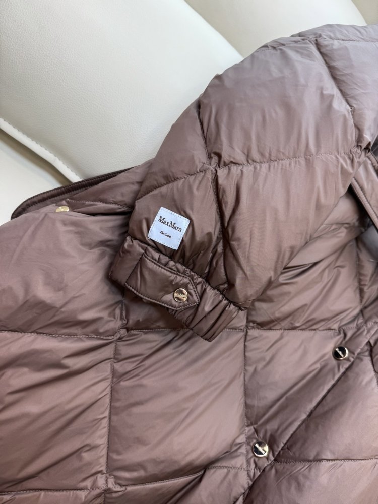 Длинная куртка пуховик женская фото 7