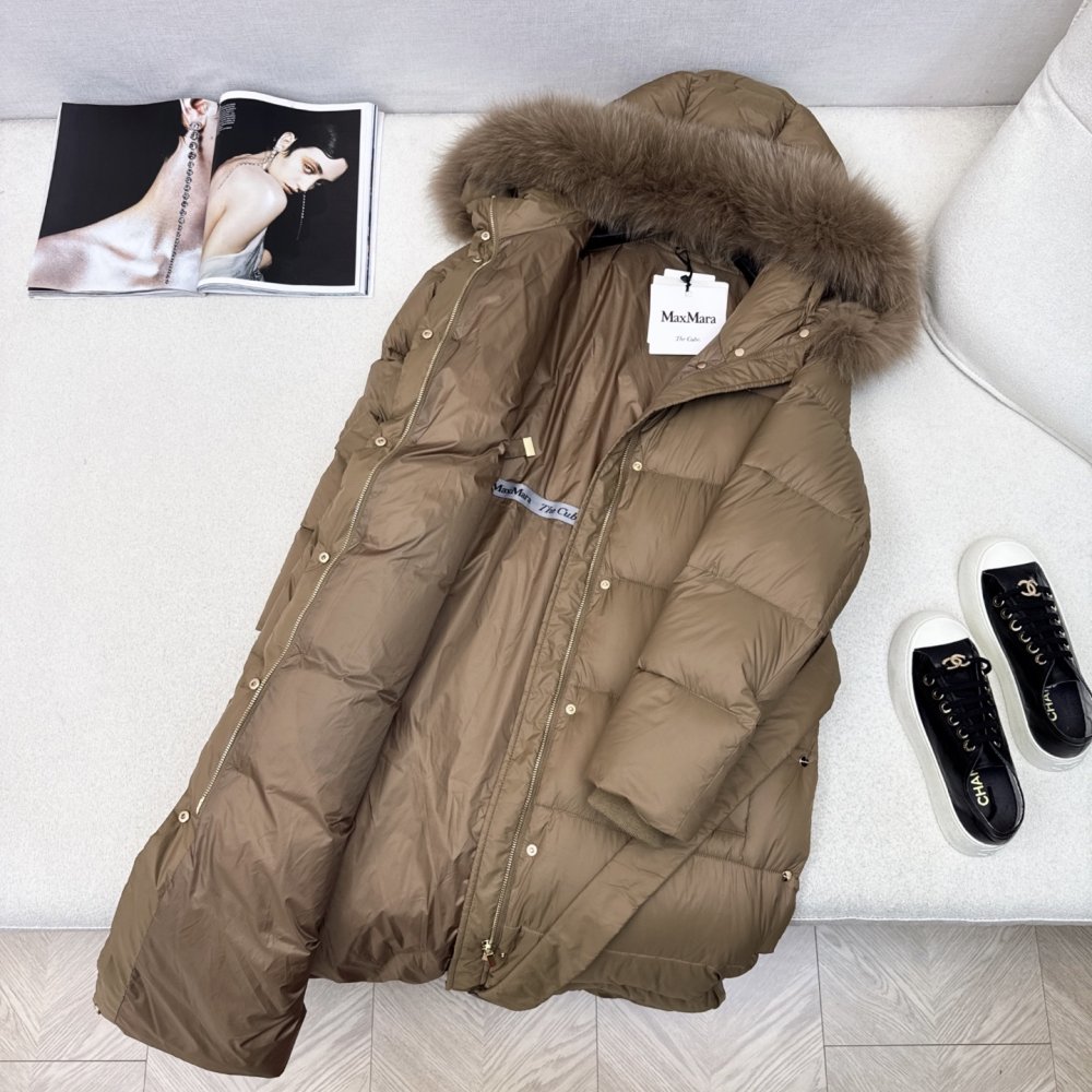 Длинная куртка пуховик женская фото 7