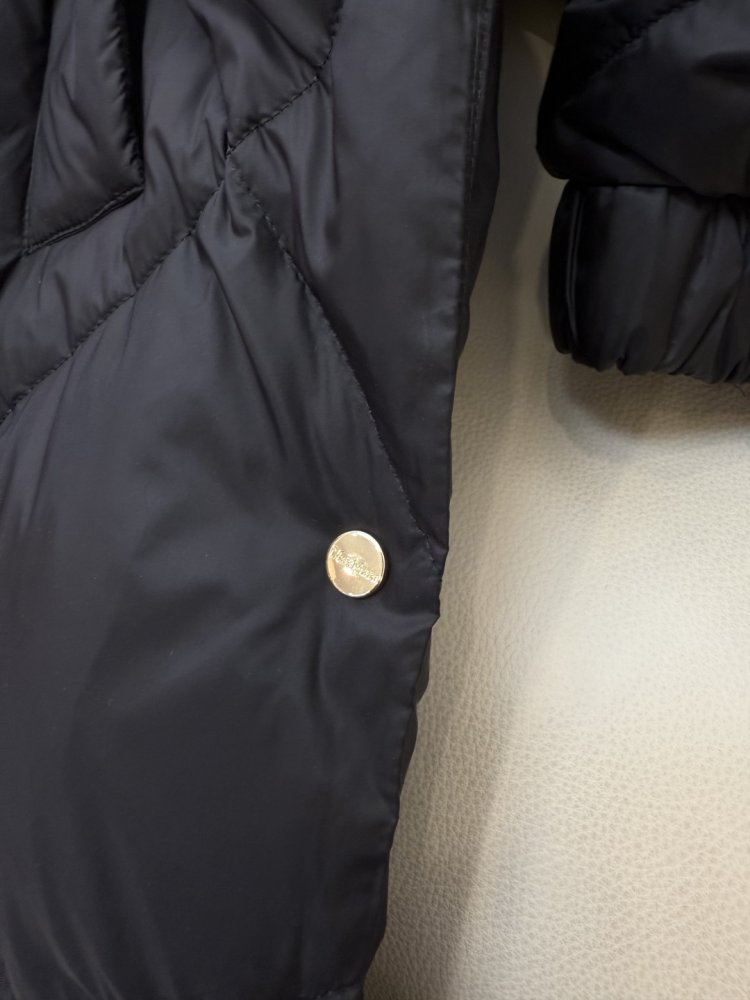 Длинная куртка пуховик женская фото 8