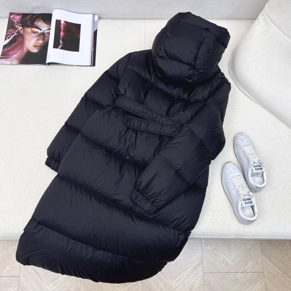 Длинная куртка пуховик женская фото 8