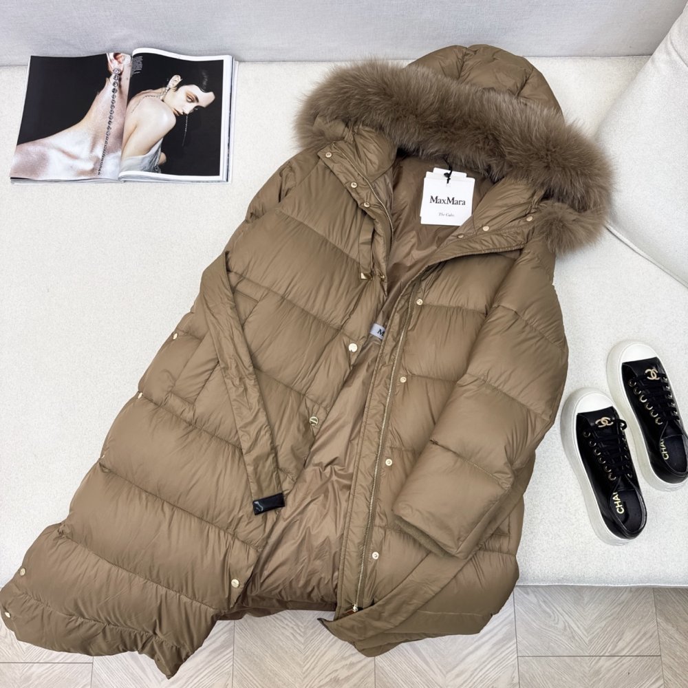 Длинная куртка пуховик женская фото 8