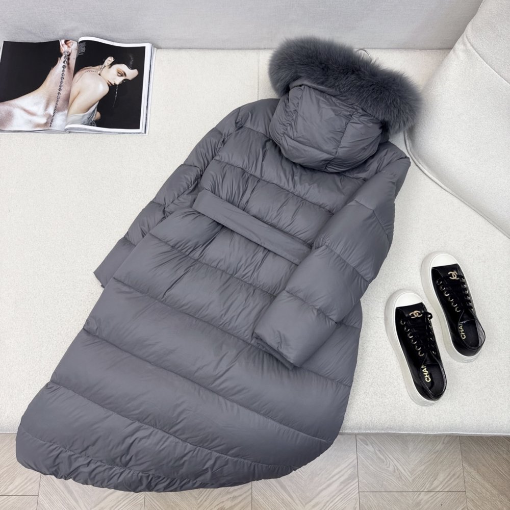 Длинная куртка пуховик женская фото 8