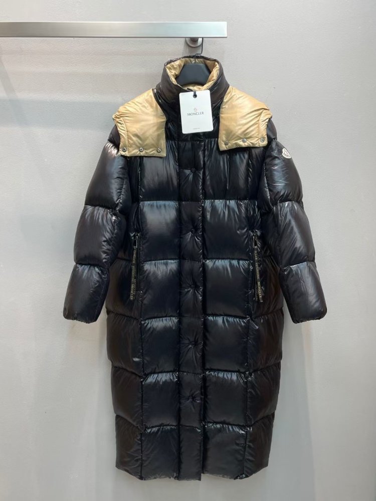 Длинная куртка пуховик