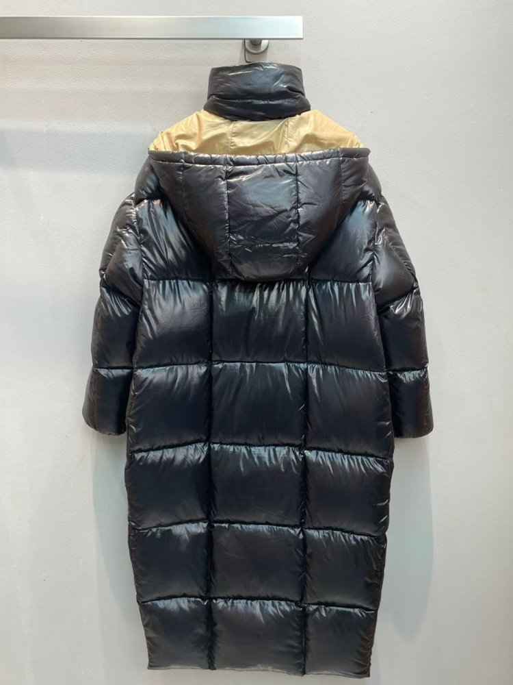 Длинная куртка пуховик фото 7