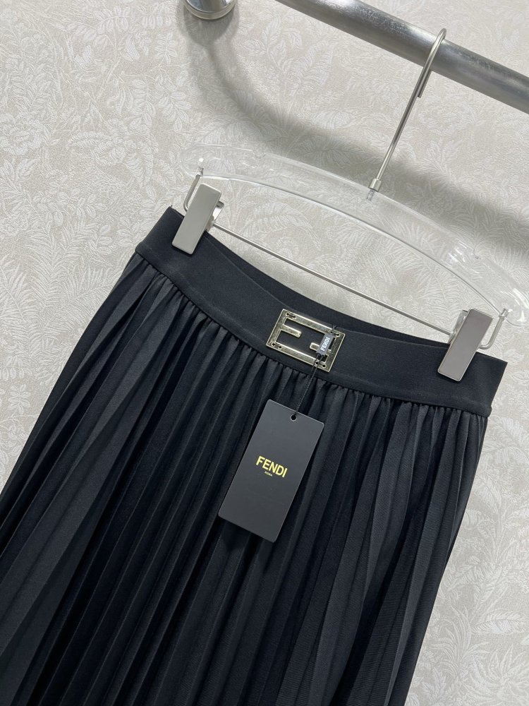 Длинная плиссированная юбка фото 3