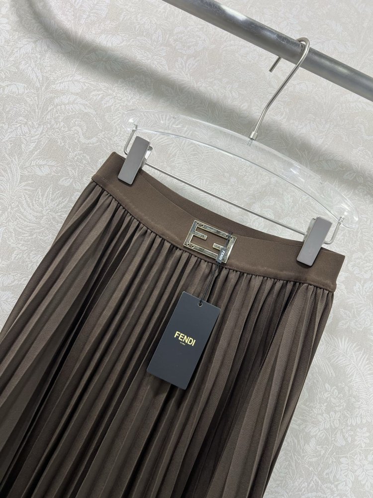 Длинная плиссированная юбка фото 3