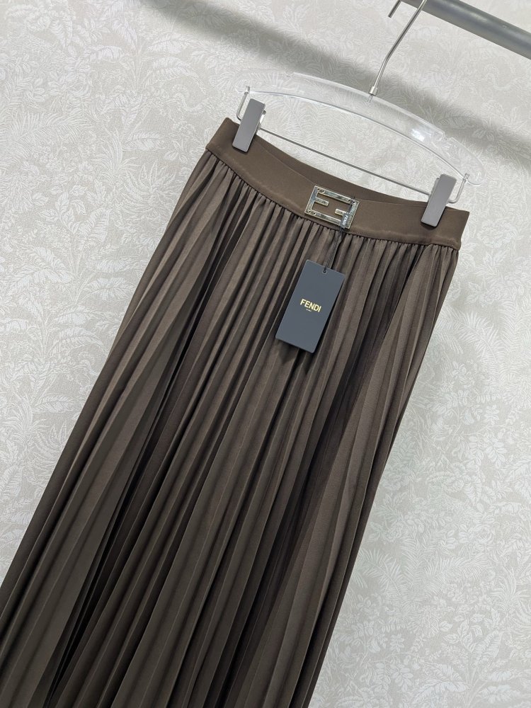 Длинная плиссированная юбка фото 4