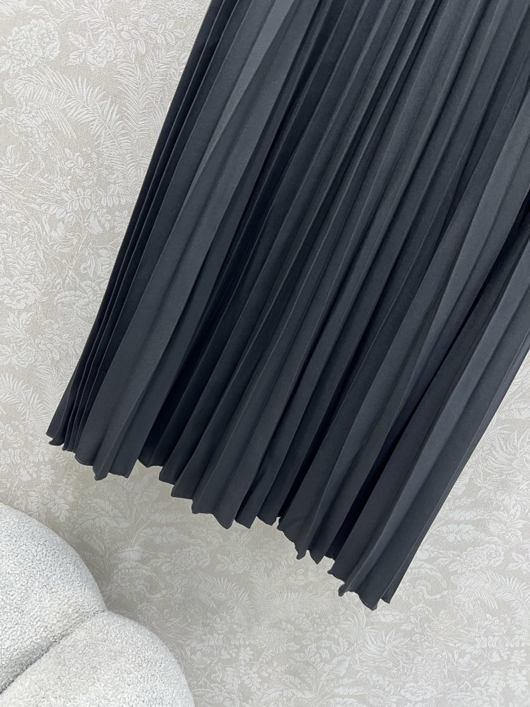 Длинная плиссированная юбка фото 5