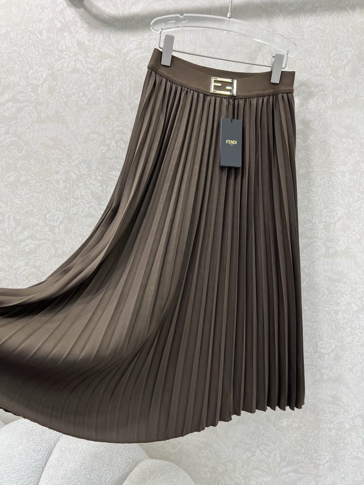 Длинная плиссированная юбка фото 6