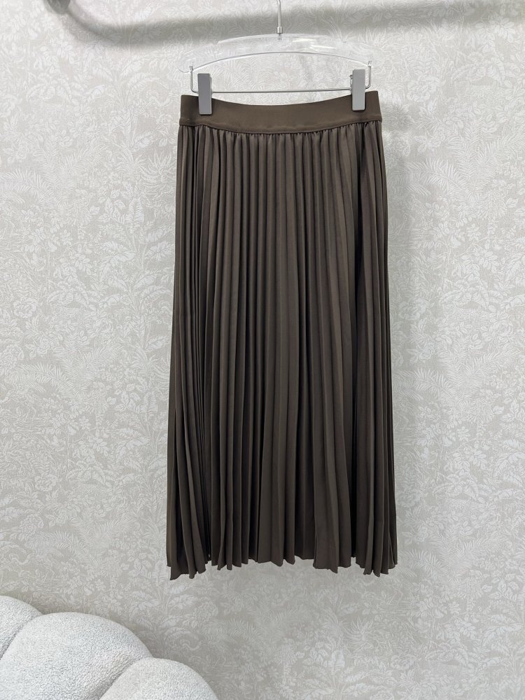 Длинная плиссированная юбка фото 8