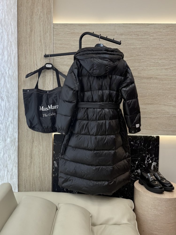 Длинная пуховик женский фото 2