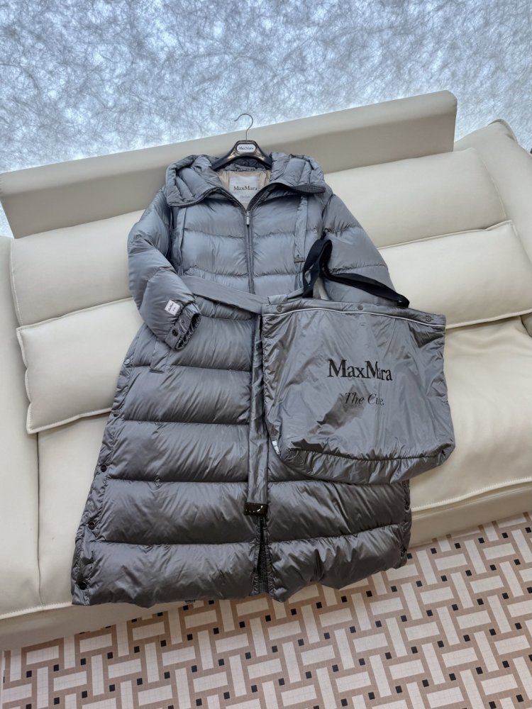 Длинная пуховик женский фото 3