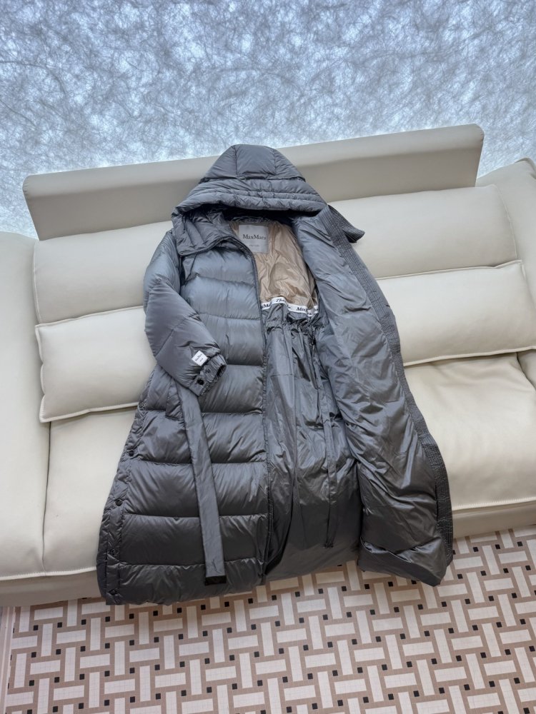 Длинная пуховик женский фото 6