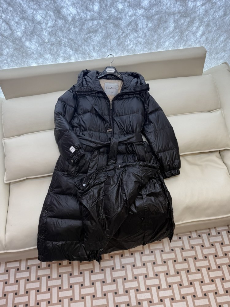 Длинная пуховик женский фото 6