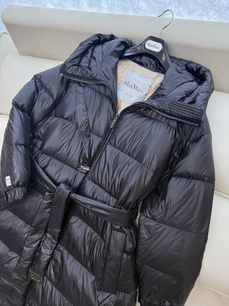 Длинная пуховик женский фото 8