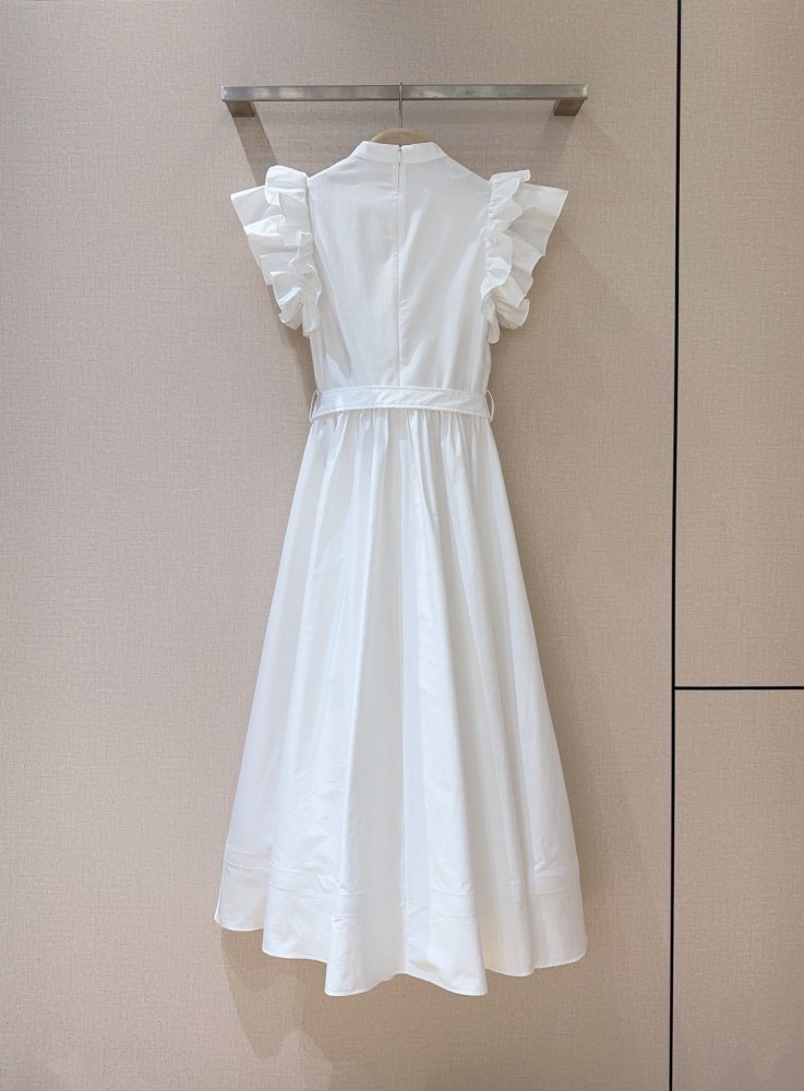 Длинное белое платье фото 4