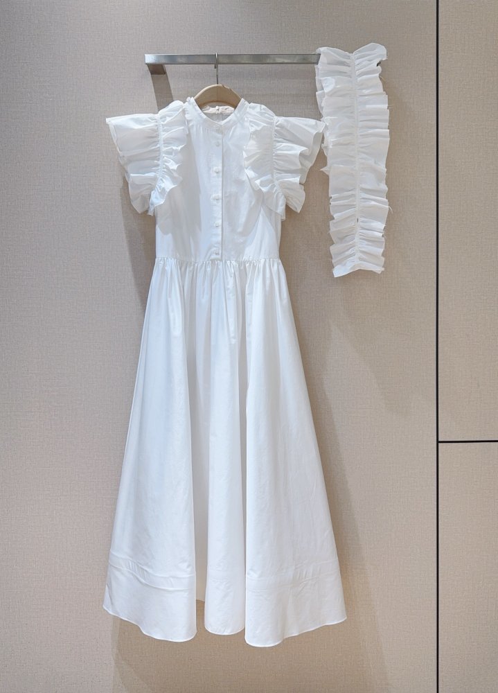 Длинное белое платье фото 4