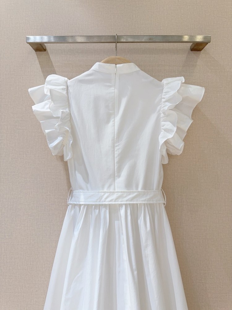 Длинное белое платье фото 5