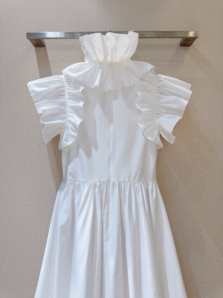 Длинное белое платье фото 5