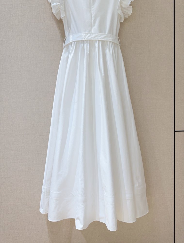 Длинное белое платье фото 6