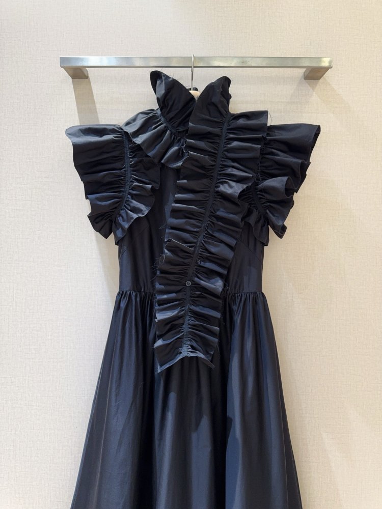 Long black dress фото 2