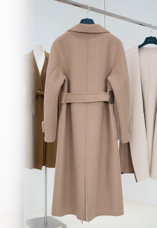 Довге класичне пальто фото 3