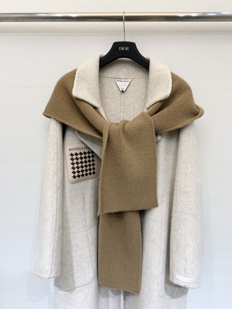 Long coat from scarf of альпаки фото 2