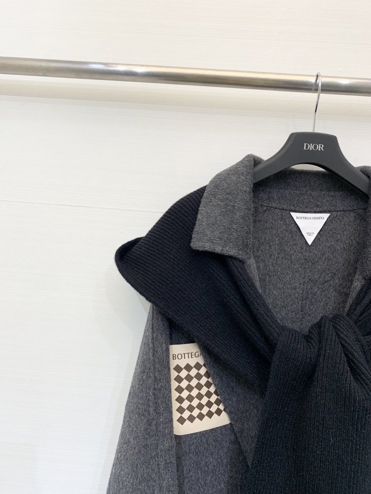 Long coat from scarf of альпаки фото 3