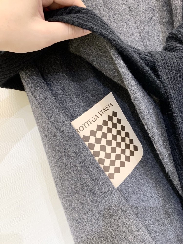 Long coat from scarf of альпаки фото 4