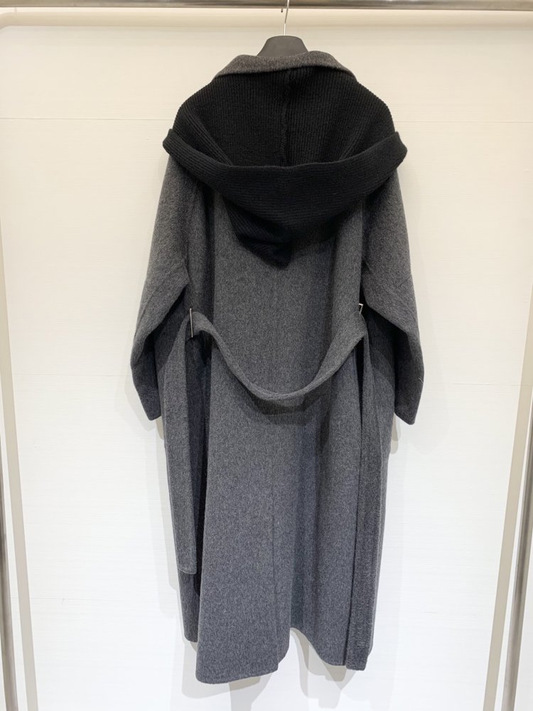 Long coat from scarf of альпаки фото 6